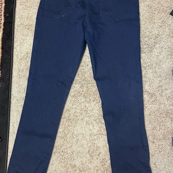 NEW York and company skinny low rise dark denim jeans size 10 NWT - Picture 5 of 6